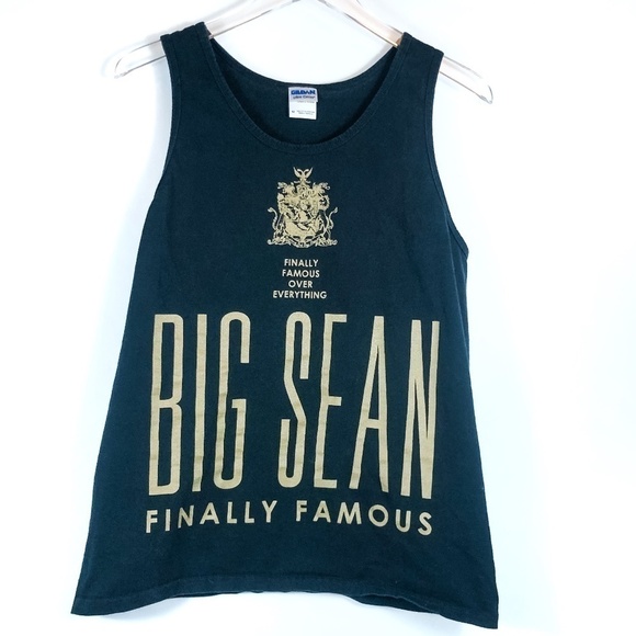 Big Sean Finally Famous Black Tank Top - Picture 1 of 3